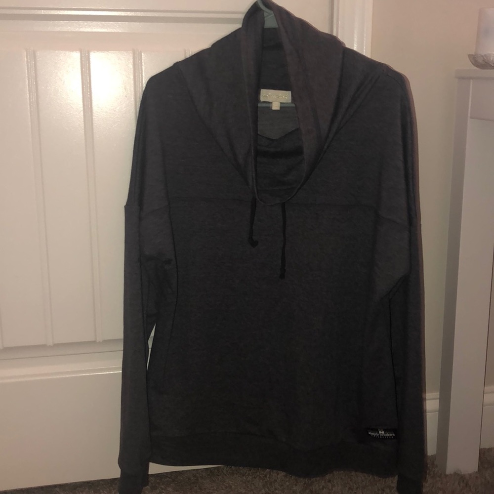 Gray simply southern turtleneck sweatshirt